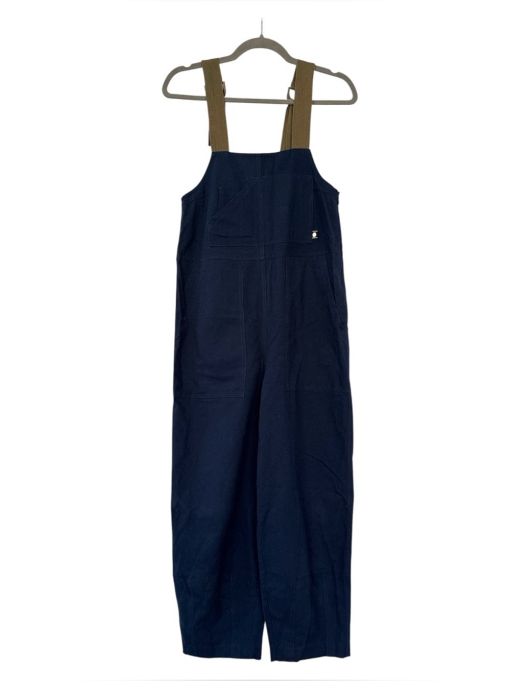 Beyond the Vines Utility Jumpsuit with Strap Detail in Navy Size Extra Small - Picture 2 of 10